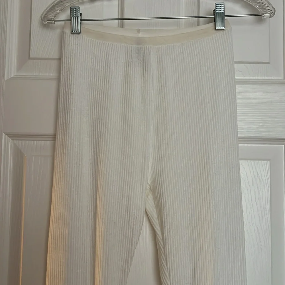 Free People Intimately Ivory Chilled Out Leggings XS
